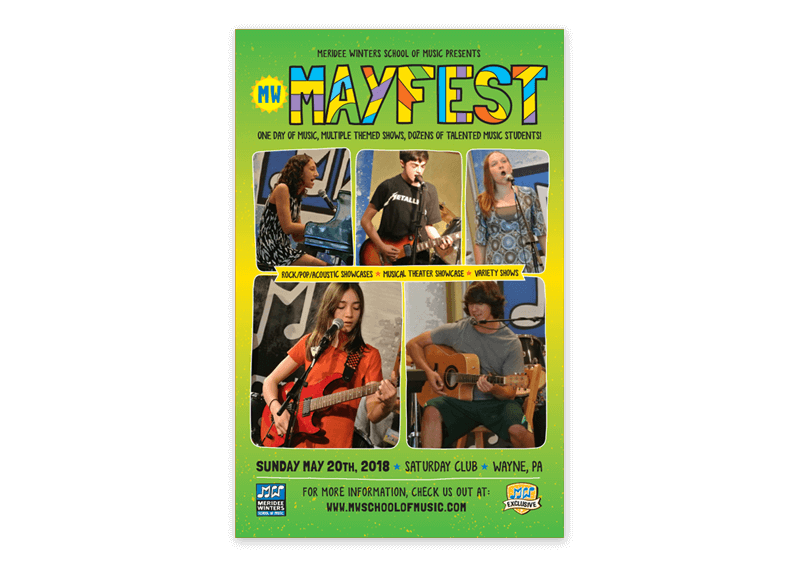MW Mayfest show poster