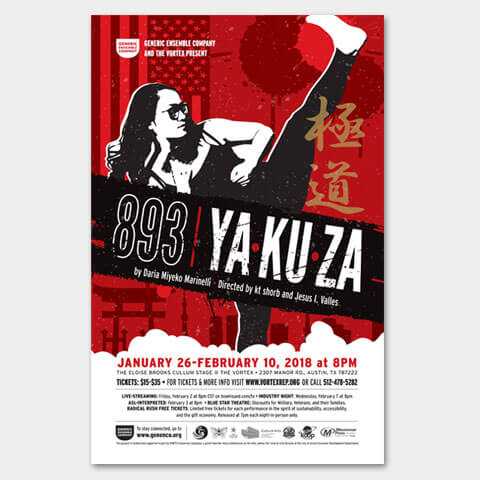 Printed poster design