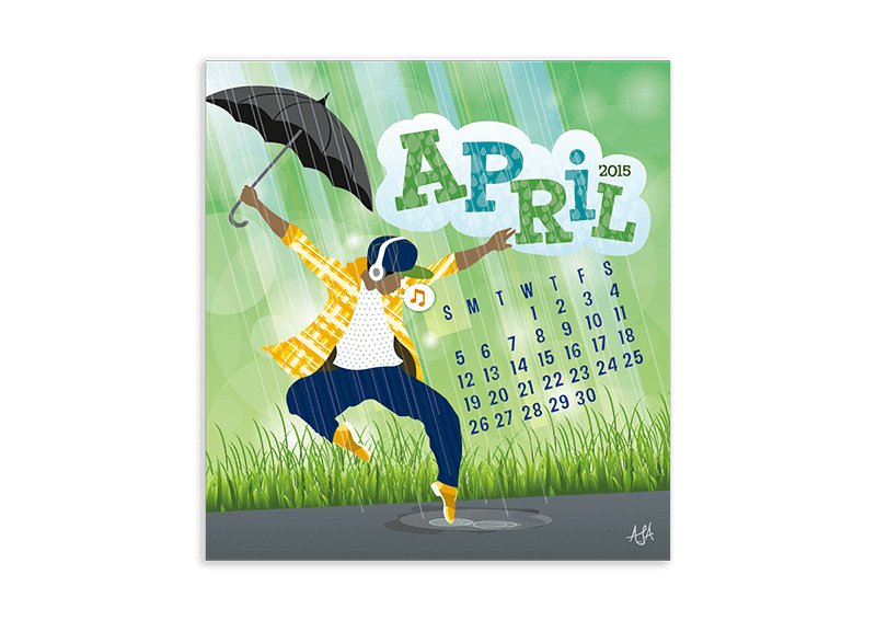 Singin' in the April Rain