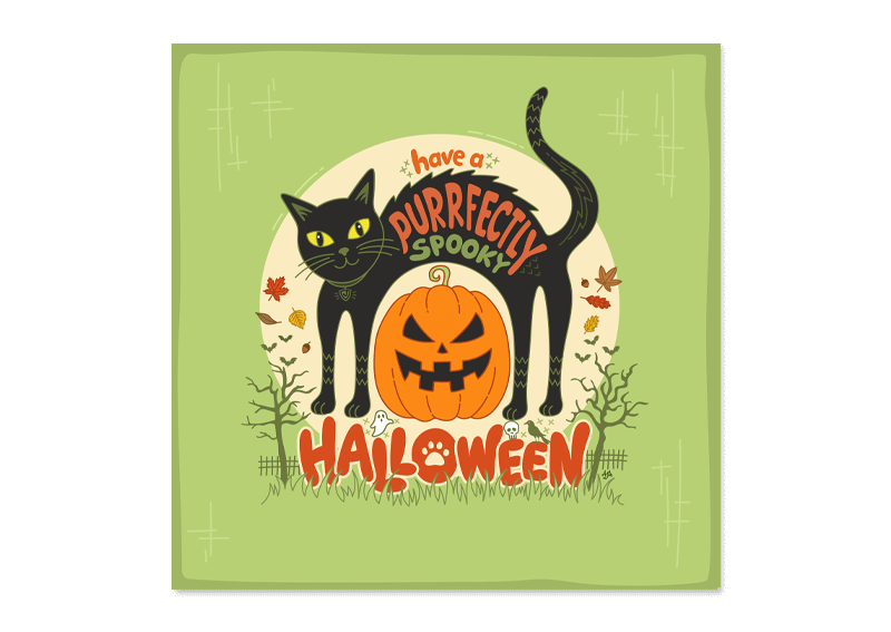 Purrfect Halloween